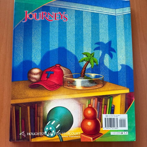 Journeys Hardcover School Book by Houghton Mifflin Harcourt like new