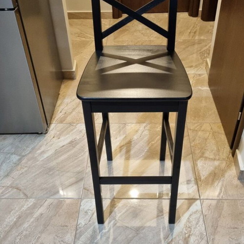 IKEA Ingolf stool like new, wooden