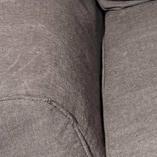 EKTORP armchair with gray cover IKEA like new