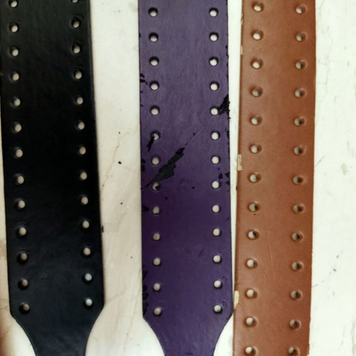 Handles for knitted bags crossbody and shoulder, like new, leatherette