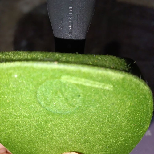 Vintage green velvet shoe trees Harrods like new