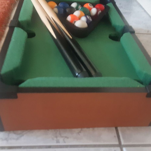 Medium-Sized Used Tabletop Billiards