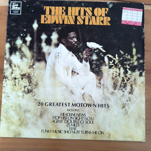 Edwin Starr The Hits Of Edwin Starr vinyl record like new, blues
