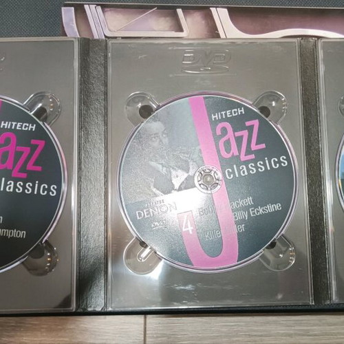 Jazz classics collection used, 5 DVD set with legendary jazz artists