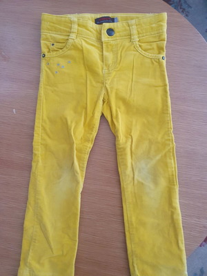 Catimini velvet pants used, 3 years old