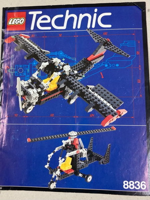 Lego 8836 Sky Ranger ONLY THE INSTRUCTION BOOK In good condition Price 7 Euros
