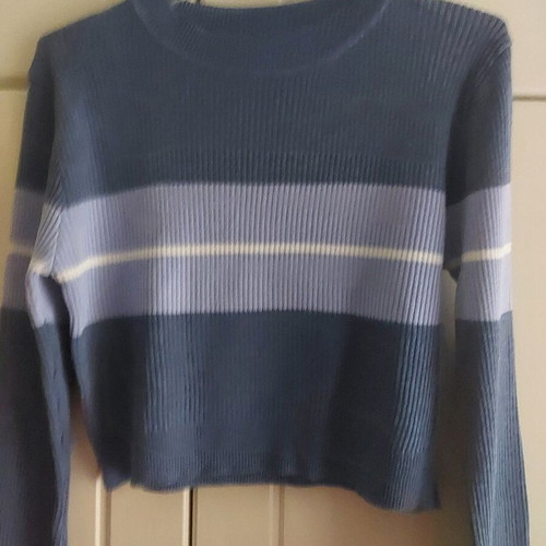 Shein pullover size S blue like new