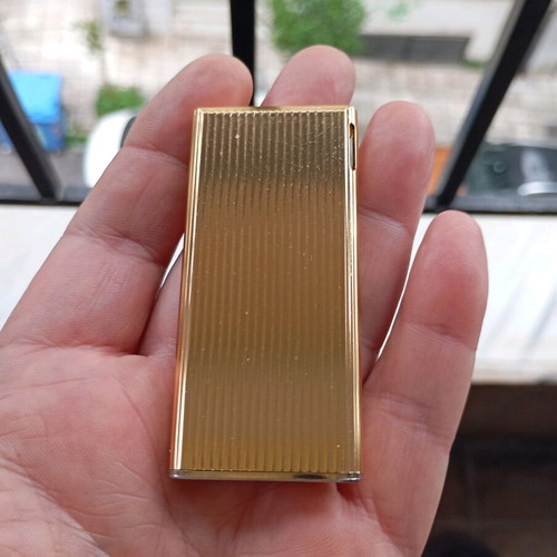 Vintage Brother Lite Lighter NOS new old stock gold with case