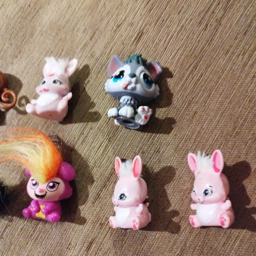 Little Pet Shop miniature animals 7 pcs like new