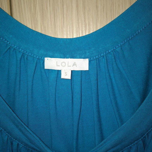 Lola women's blouse like new, turquoise, size S
