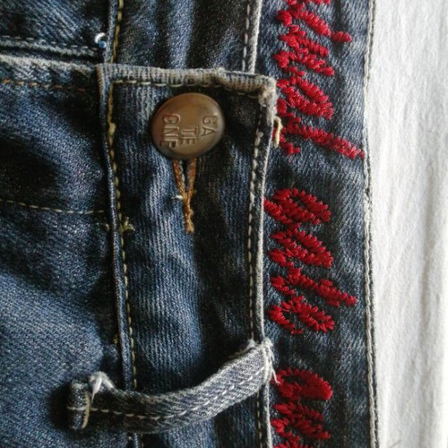 Gate One.franse 93 jeans like new, blue, size XL