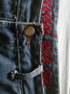 Gate One.franse 93 jeans like new, blue, size XL