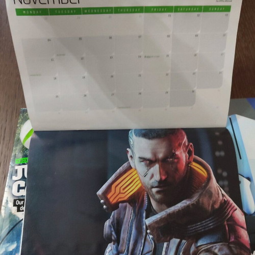 Xbox Official Magazine Christmas 2018 edition with gaming calendar