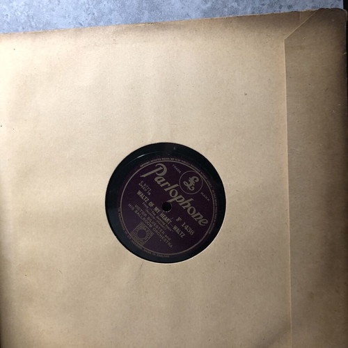 HMV Parlophone 78 rpm 10 inch gramophone records, 1930s