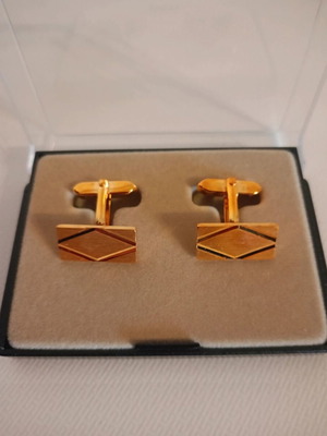 Копчета за ръкавели Нови златисти