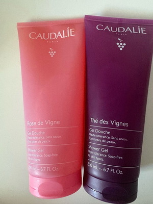Caudalie shower gel set new, 2 x 200ml