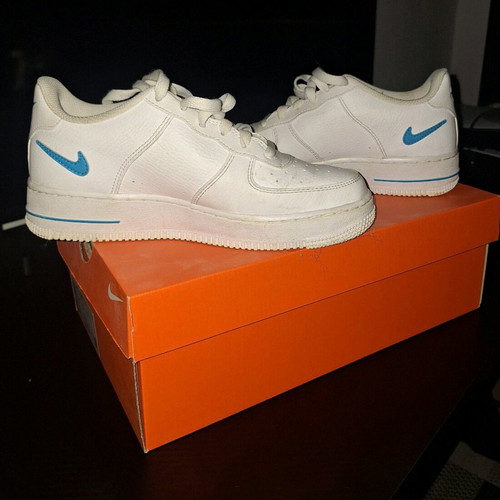Nike Air Force 1 38,5 σαν καινούργιο, μπλε και άσπρο