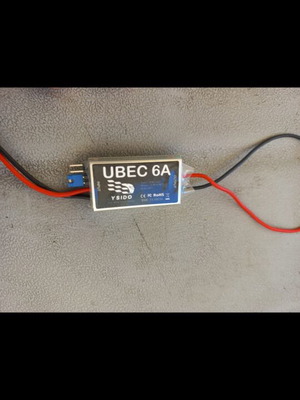 Ubec 6A μετατροπέας τάσης για 5, 6 και 7.4 βολτ καινούργιο