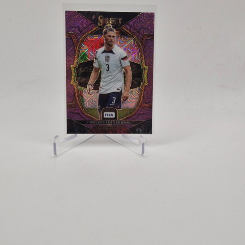 Panini Select FIFA Terrace Purple Mojo Prizm Walker Zimmerman #64 used