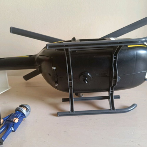 Playmobil helicopter used with missing parts