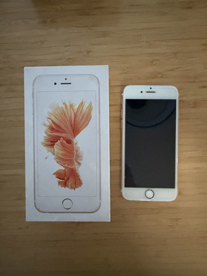 Apple iPhone 6s Rose Gold smartphone