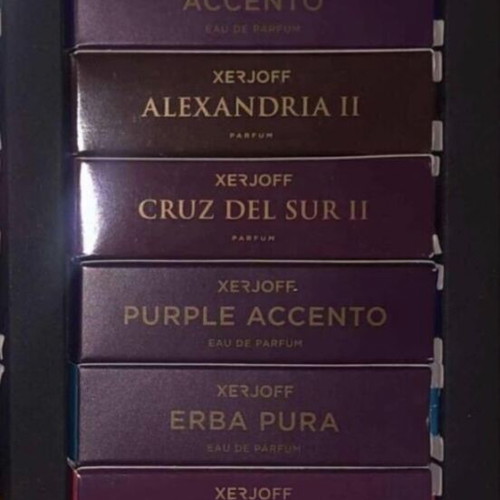 Xerjoff set testers new, Eau de Parfum 2 ml