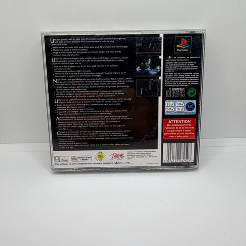Casper A Haunting 3D Challenge PlayStation PS1 used