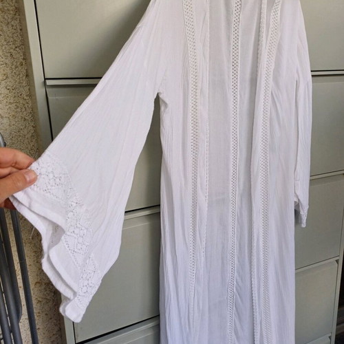 Kimono maxi Achilleas Accessories white like new