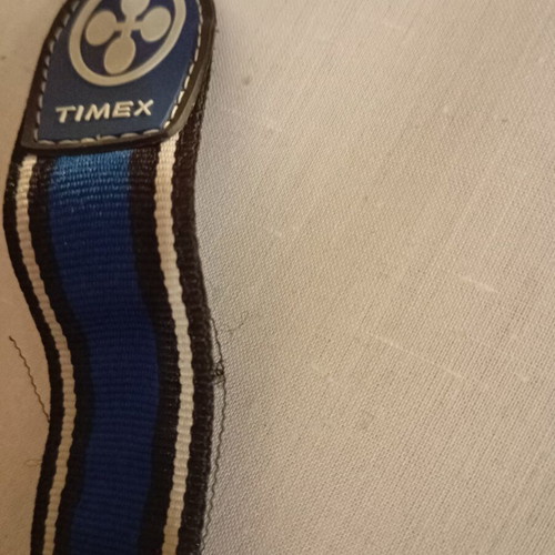 Timex men's children's watch, blue, adjustable strap