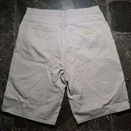 Dickies jean shorts like new, stone beige color, size 32