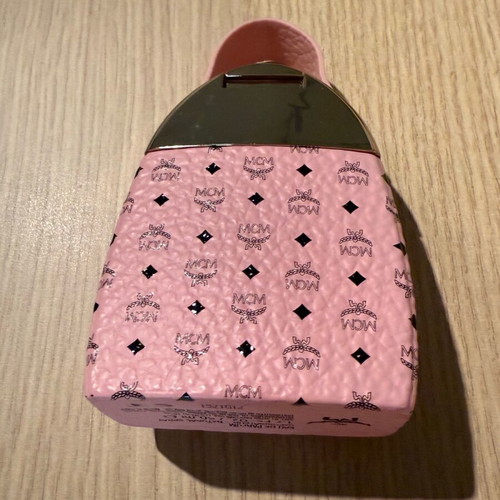 MCM eau de parfum empty bottle shaped like a bag like new