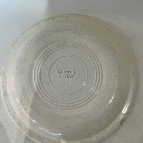 Vintage ceramic plate Churchill England 20cm used
