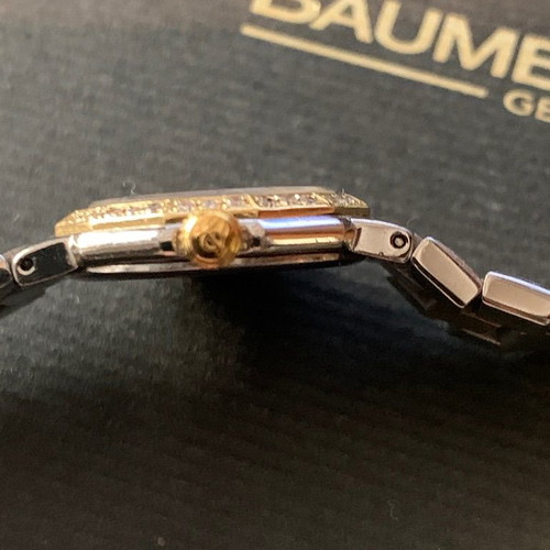 Baume & Mercier Riviera Mini ladies diamond watch used with box and papers