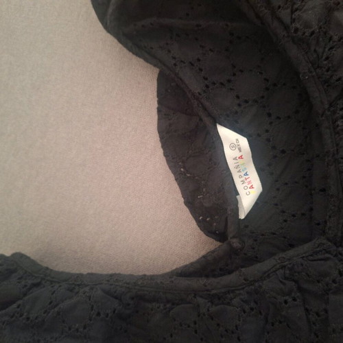 Black Kipour Compania Fantastica crop top like new, size S