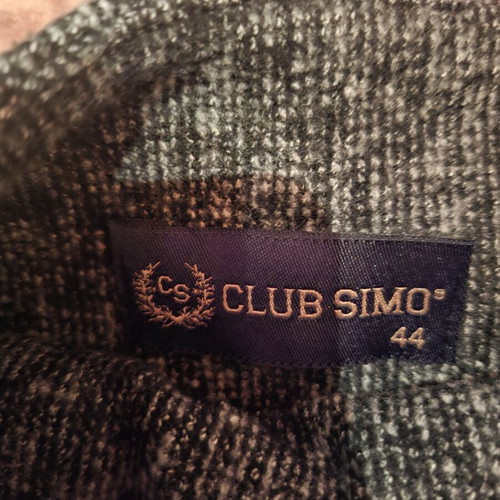 Club Simo tweed skirt size 44 like new with black belt