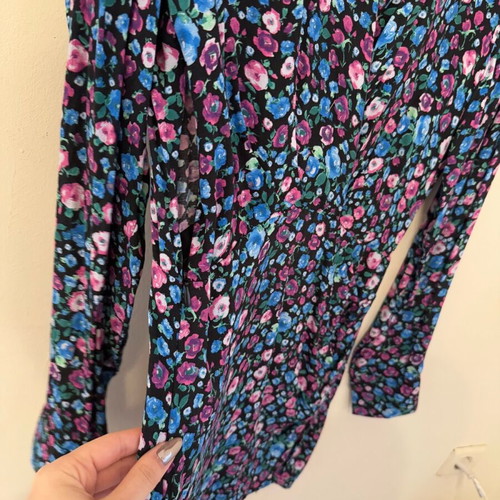 Mini floral dress Zara new multicolor