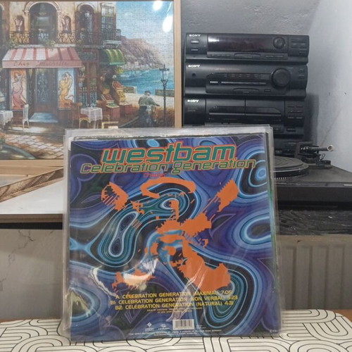 Westbam Celebration Generation vinyl record used, electronic
