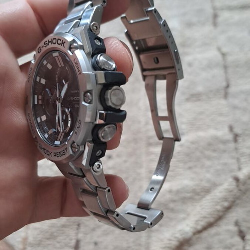 Casio G-Shock GST watch like new, men's, gray