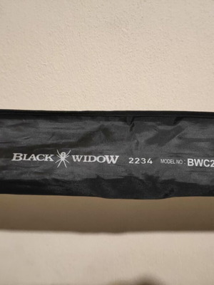 Daiwa Black Widow fishing rods like new, 3.60m 2.75lb & 3lb