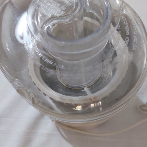 Sitram juicer and metal fruit cutter used