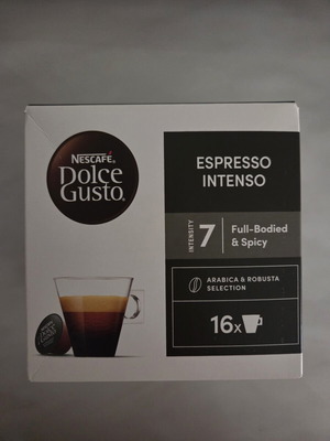 Espresso Intenso coffee capsules pack of 16 new
