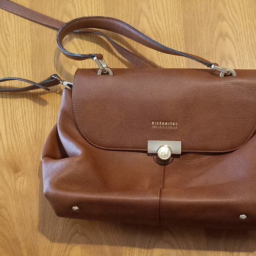 Hispanitas women's shoulder and handbag, brown/tan