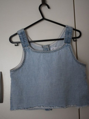 Zara denim top like new, age 14