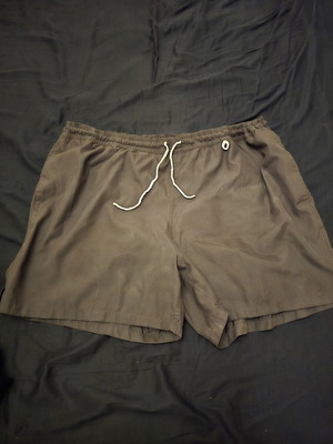 Loro Piana men's swim shorts used, dark brown, size XXL