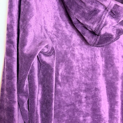 Velvet women's medium cardigan used, purple Esmara