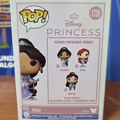 Funko Pop Disney Princess Jasmine #1738 new vinyl figure