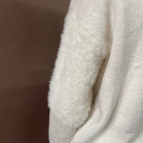 White sweater used, sizes S and M