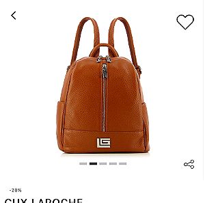 Guy Laroche τσάντα backpack δέρμα