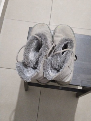 Roxy grey ankle boots, size 39