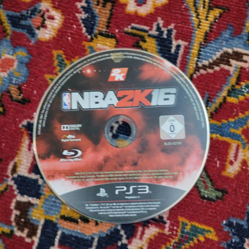 NBA 2k16 PS3 damaged disc only